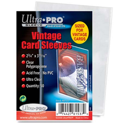Ultra Pro Ultra Pro Vintage Card Sleeve - (50 per pack)